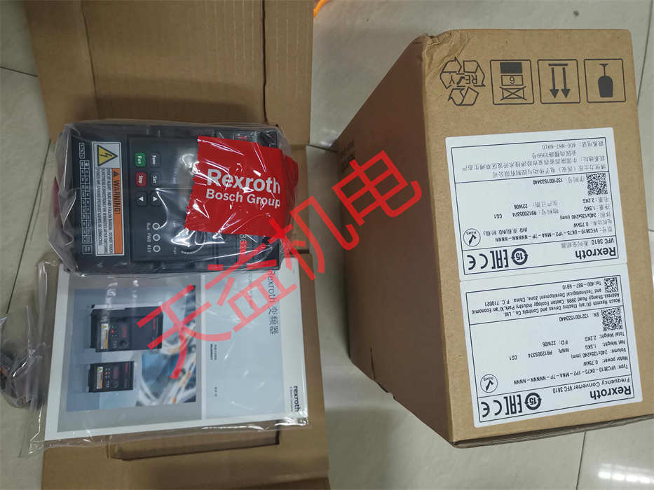 天益機(jī)電力士樂工業(yè)產(chǎn)品"PV7-1A 63-71RE07MC0-16" "VFC3610-OK75-1P2-MNA-7P-NNNNN-NNNN" "Z3DR6VP2-10 200MSV" "R9012