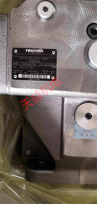 天益機(jī)電力士樂工業(yè)產(chǎn)品""0517525301" "A4VSO125銘牌" "DREBE6X-11 175MG24K31A1M 0811402080" "3842311951" 